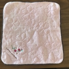 ローラアシュレイ　　タオルハンカチ