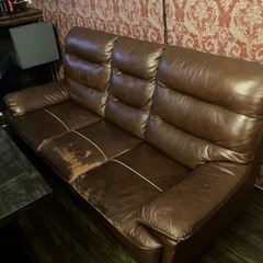 家具 ソファ 3人掛けソファ　業務用　大きめ