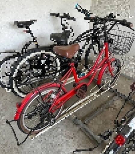 7/8まで値下げ！自転車　小型　ミニベロ　6段変速