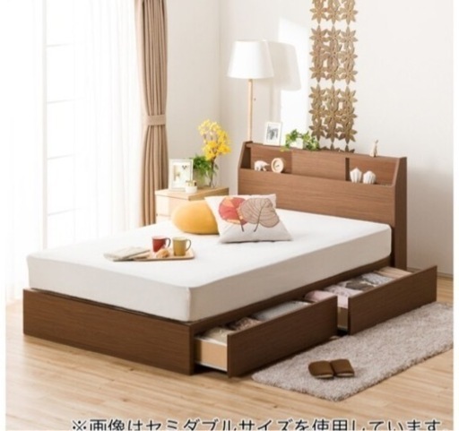 家具 ベッド ダブルベッド