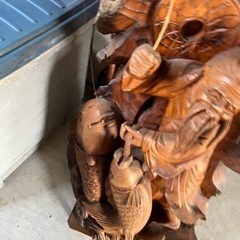 彫り物　人物　家具 インテリア雑貨の画像