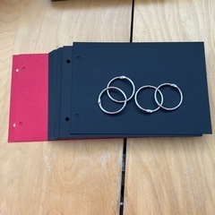 木製フォトアルバム2点の画像
