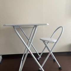 折りたたみデスク&チェア