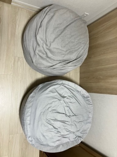 ニトリ　ビーズクッション2個セット