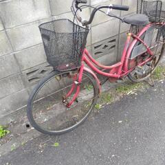 ママチャリ、24インチ、古い自転車