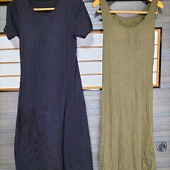 予定者決定！服/ファッション ワンピース　しまむら　２着セット