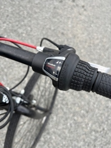 自転車　6段ギア付き　クロスバイク