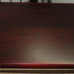 R212 🔴期間限定値下げ！ 唐木花台 紫丹調 飾り台 床の間 和風 木製 伝統工芸 国産 美品の画像