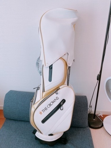！新品未使用！袋入りTHE CROWNS 高級キャディバッグ  中日クラウンズ記念キャディ