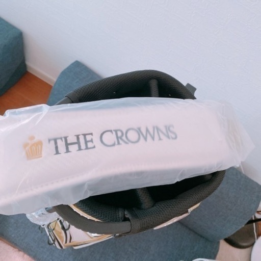 ！新品未使用！袋入りTHE CROWNS 高級キャディバッグ  中日クラウンズ記念キャディ