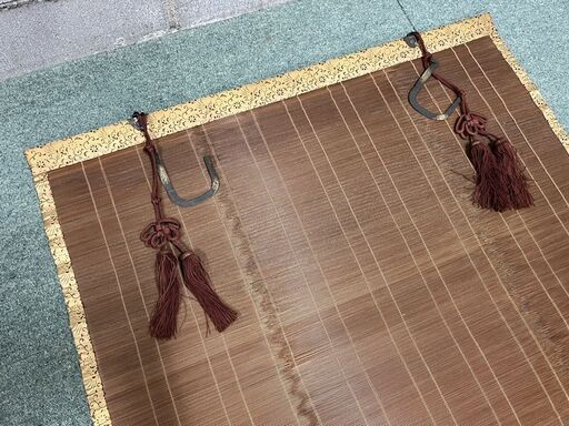 京すだれ 4本セット 暖簾 間仕切り 御座敷 幅95cm×高さ165cm