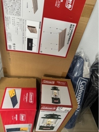 キャンプグッズ　コールマン