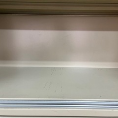 【値下げしました‼️】業務用 スチールキャビネット/上下セット（幅180㎝、棚板付）の画像