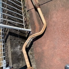 eg シビック　純正　中間マフラー　触媒の画像