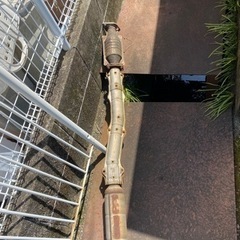 eg シビック　純正　中間マフラー　触媒の画像