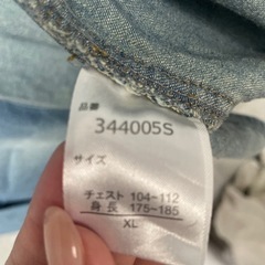 デニムシャツの画像