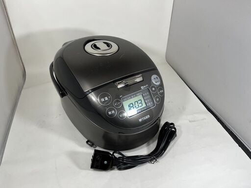 IH ジャー炊飯器 3合 タイガー JPF-55BK 2020年製 炊きたて 中古動作品 クリーニング済み