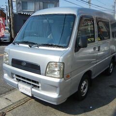 平成１６年式　スバル　サンバー　トランスポーター　５速ＭＴ　エア...