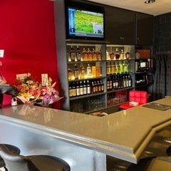 カウンターBar 接客の画像