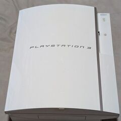無償　プレイステーション３ジャンク品　本体のみ　セラミックホワイ...