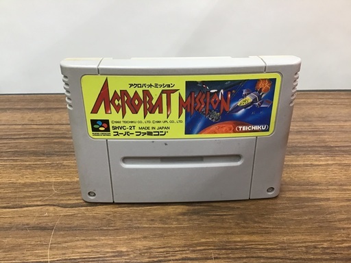 スーパーファミコン SFC ACROBAT MISSION