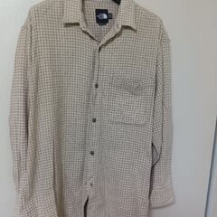 ノースフェイス 綿100メンズシャツサイズL
