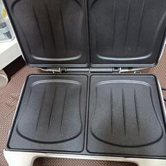 家電  ホットサンドメーカー最終値下げの画像