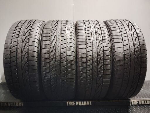 GOODYEAR ASSURANCE WEATHER READY 235/55R18 18インチ スタッドレス 4本 19年製 バリ溝 ハリアー ベンツ/GLB VOLVO/XC40等　(VTN056)