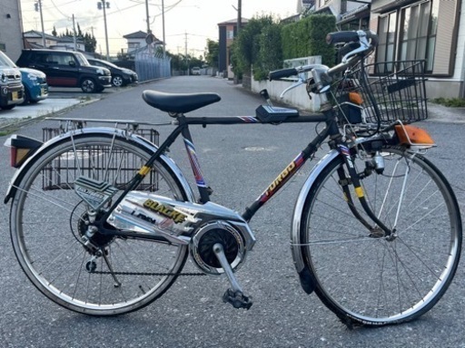 最終値下げ　希少品　山口ベニー BENNY CYCLE ブラック　FFスーパーターボ26インチ フラッシャー自転車　当時物　時代物　昭和レトロ　レストア