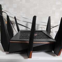 無線ルーター ASUS2台と新品３２GBのUSBメモリ（sand...