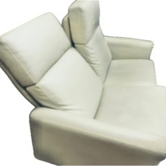 家具 本革ソファ 2人掛けソファの画像