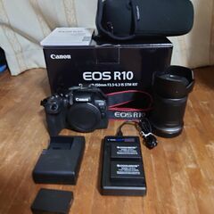 新品同様のミラーレス一眼レフカメラEOSR10（RF-S18-1...