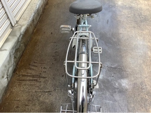 414  ブリヂストン新機種電動アシスト自転車アシスタ26インチミズイロアルミボディー
