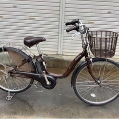 415 ブリヂストン新機種電動アシスト自転車アシスタ26インチブラウン