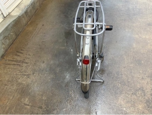 416  パナソニック新機種電動アシスト自転車vivi26インチシルバーボディー