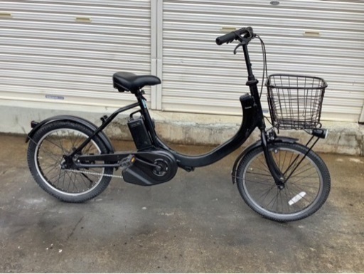 418  パナソニック最新機種電動アシスト自転車SW20インチマッドブラックボディー