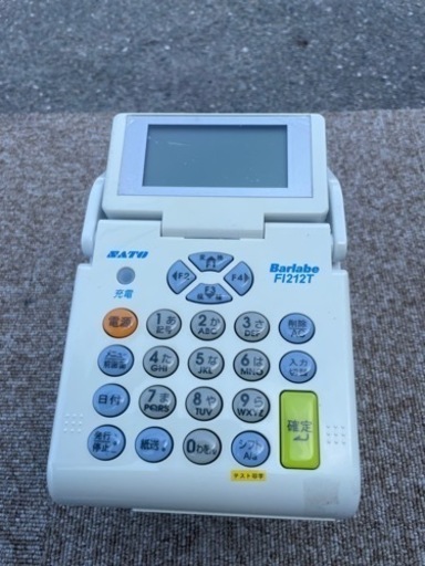 ☆①中古品 SATO サトー バーコードプリンター F1212T USB 動作問題なし BARCODE PRINTER☆