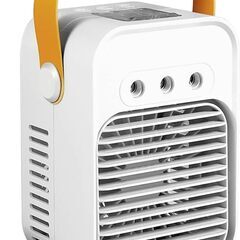 【新品未使用】卓上冷風機 水冷式 ミニエアコン 小型 スポットク...