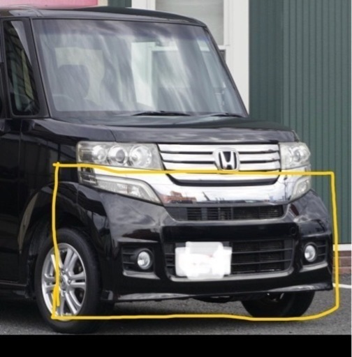 N-BOX カスタム　フロントバンパー
