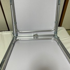 【お譲り決定済】キャンプ用品　折りたたみテーブル　天板横の長さ120cmの画像