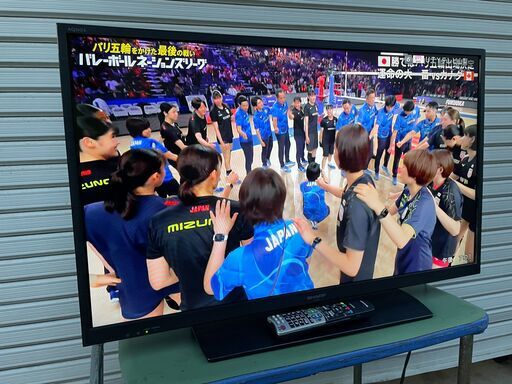 〇★動作〇 清掃済 保証有★ テレビ SHARP AQUOS LC-40H11 40V型 2014年製 液晶テレビ シャープ アクオス40インチ