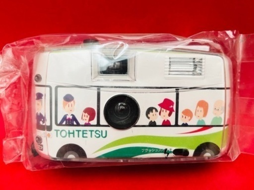 レア★ 東鉄バス コンパクトカメラ 東濃鉄道株式会社 TOHTETSU とうてつ 使い捨てカメラ 鉄オタ