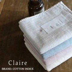 新品未使用 今治タオル Claire クレア コンテックス フェ...
