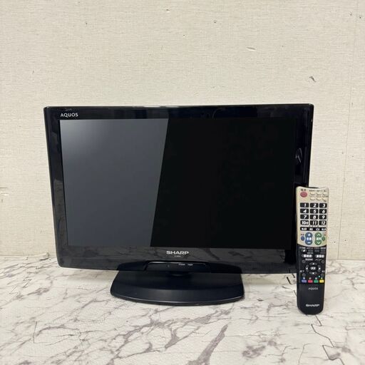 18242  SHARP 液晶カラーテレビ  20V ◆大阪市内・東大阪市他 6,000円以上ご購入で無料配達いたします！◆ ※京都・高槻・枚方方面◆神戸・西宮・尼崎方面◆生駒方面、大阪南部方面　それぞれ条件付き無料配送あり！