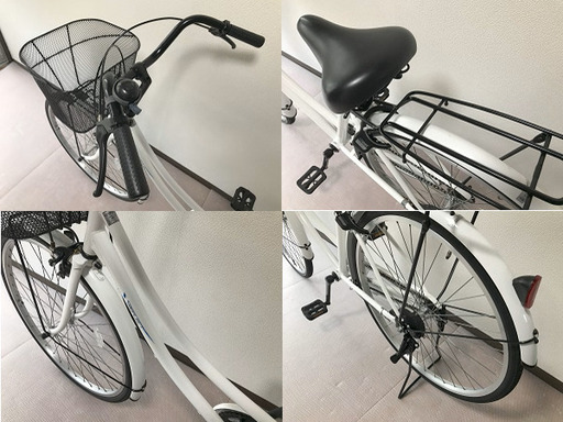 【サブスク利用も可能❕】２６インチ - ホワイト /　REFLECT【整備済み】26014 サブスク利用も可能❕】26インチ - ホワイト / REFLECT【整備済み】26014