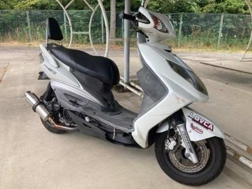 YAMAHA ヤマハ シグナスx  台湾逆車 フルパワー 通勤快速 シートレスト