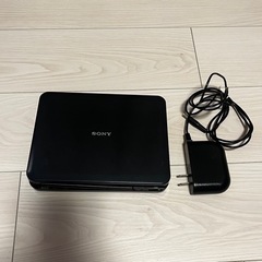 ※取引中※【無料！0円】ジャンク SONY ポータブルDVDプレーヤー