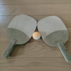 卓球ラケット2セット&ピンポンの画像