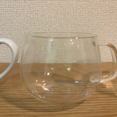 マグカップ、ガラスマグカップ、グラスの画像