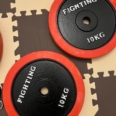 バーベルセット！ ベンチプレスやデッドリフト、スクワットに！の画像